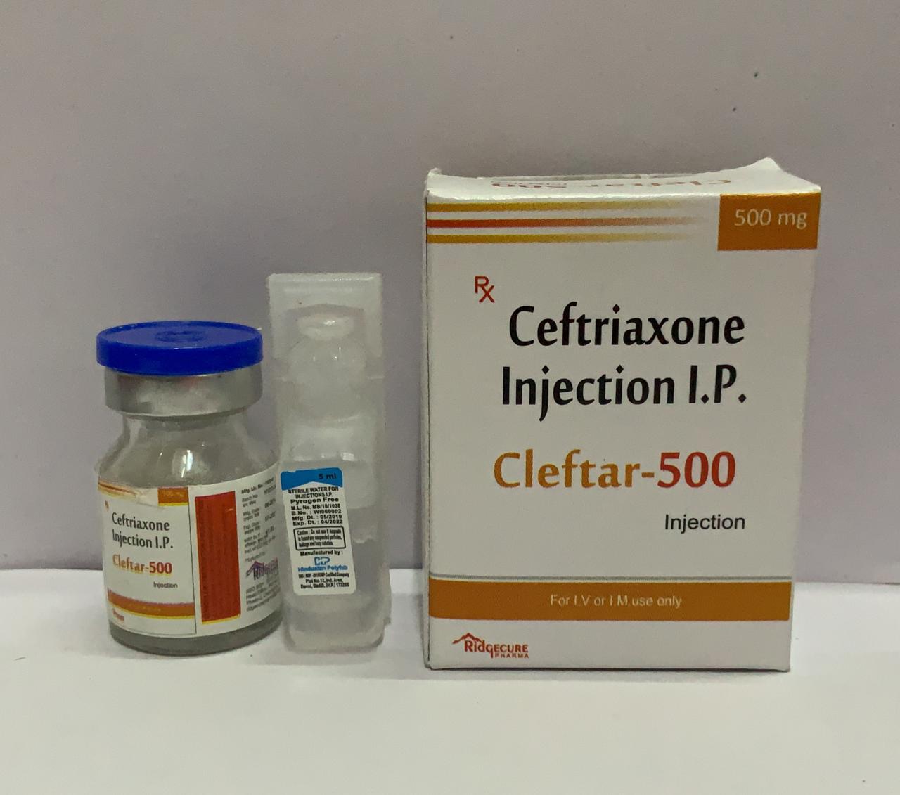 Cleftar-500 Injection